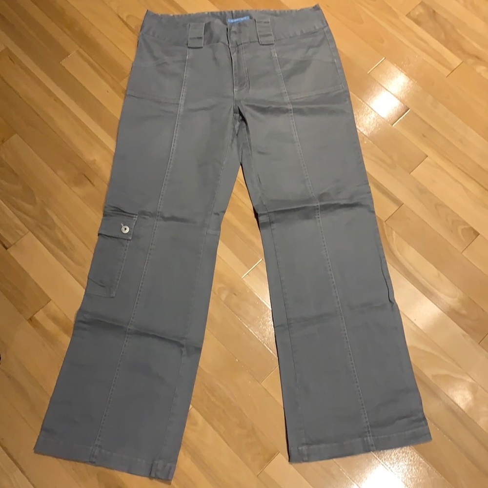 Smart Set Grey wide leg cargo pants- size 13
